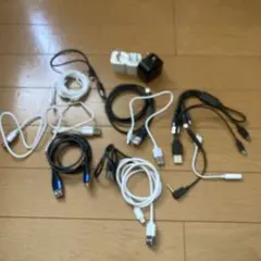 ケーブル類まとめ売り　タイプB.タイプC 等