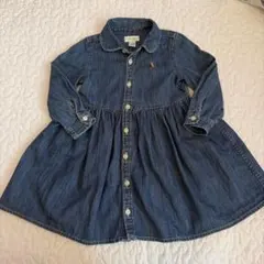 ラルフローレン　デニムワンピース　80 12m