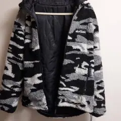 WILD THINGS CAMO FLEECE HOODED