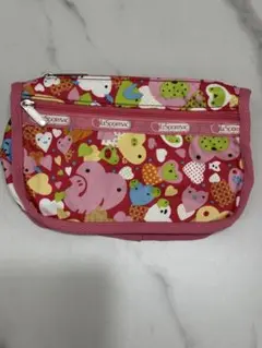 LeSportsac レスポートサック ポーチ ハート柄