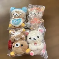 リラックマ　まとめ売り　ぬいぐるみ　4点 ローソン限定等