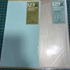 新品未使用　トラベラーズノートホルダー&フィルムポケットシール