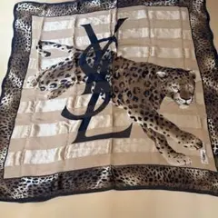 YSL レオパード柄 スカーフのサムネイル
