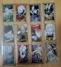 僕のヒーローアカデミア 原画展 箔押しクリアカードコレクション