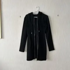 GRL 黒パーカーワンピース