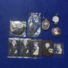 ツイステッドワンダーランド　エペル・フェルミエ　ラバーキーホルダー　缶バッジ　他