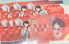 にじさんじ ファミマ コラボ 三枝明那 ミニクリアポスター