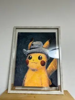 【ポケモン】 キャンバスアートポスター ピカチュー30cm×40cm