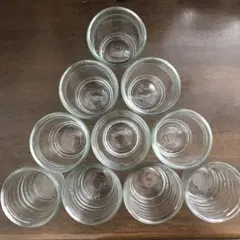 モロゾフ Morozoff ガラス カップ コップ 10個セット プリン容器