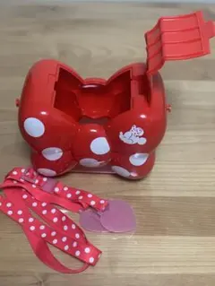 (専用)ミニーマウス 赤い水玉ポップコーンバケット