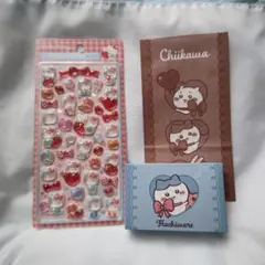 Hello Kitty 3Dステッカー ボンドロ ちいかわ プチギフト