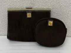 3-2862 Dior トロッター　がま口財布・コインケース　小銭入れ　セット