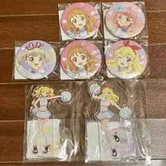 アイカツ！ DMMくじ スクラッチ 缶バッジ アクリルスタンド セット