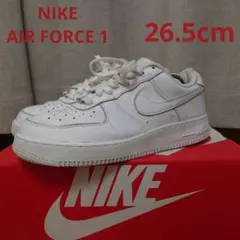 NIKE AIR FORCE 1 07 ホワイト 26.5cm