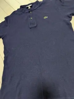 LACOSTE ラコステ ワッフル ポロシャツ ネイビー FR3のサムネイル