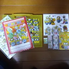 ミニオンズ メモ帳・シール・ペンセット