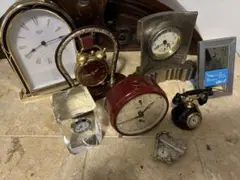 ジャンク品 精工舎 アンティークアールデコ 置時計 - メルカリ