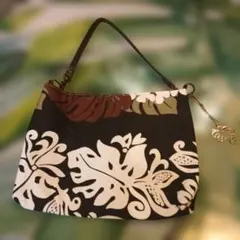 セール！ハワイアン柄プチトートバッグ