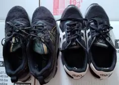 asics スニーカー 25.5cm 2足セット　即購入優先
