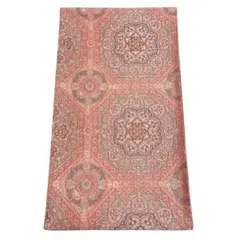 P501 ●高級 正絹 六通 袋帯 華文 花文