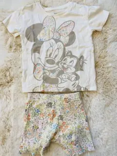 ディズニージュニア　ミニー　セットアップ3T