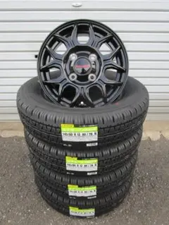 送料込み☆ダンロップ 145/80R12LT　軽バン　ハイゼット　キャリーのサムネイル