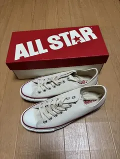 ALL STAR ホワイト ローカット スニーカー