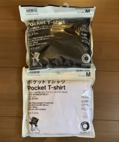 THE TRISTER INC ポケットTシャツ M 2枚セット　黒 白のサムネイル