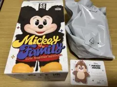 popmartディズニー ミッキーファミリー デール ぬいぐるみキーチェーン