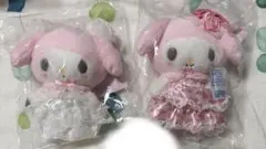 サンリオ　マイメロディ　レディマイメロディ　バラ　ホワイト