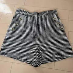 ZARA ／ チェックショートパンツ