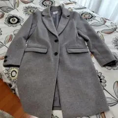 LOWRYSFARMローリーズファームレディースグレーチェスターコート 匿名配送