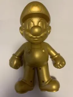 美品 スーパーマリオ ３０周年 ビッグアクションフィギュア ゴールド 黄金