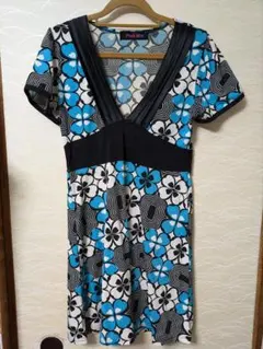 ピンクミックス　レディース　膝上ワンピース　Sサイズ