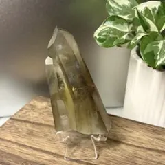 金塔のモニュメント｜非加熱シトリンクラスター（171g／台座つき） 金塔のモニュメント｜非加熱シトリンクラスター（171g／台座つき
