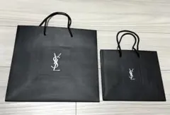 [新品] YSL ショッパー袋 黒 2点セットのサムネイル