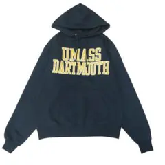 Champion マサチューセッツ大学ダートマス校 パーカー フーディネイビー