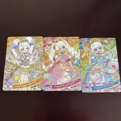 ひみつのアイプリ　マクドナルド　ハッピーセット　カード　3枚セット