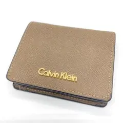 美品 CK カルバンクライン 折りたたみ 財布