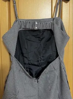 snidel カッティングキャミミニワンピ