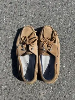 Sperry スエードデッキシューズ ブラウンのサムネイル
