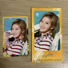 TWICE HappyHappy サナ トレカ&ステッカー