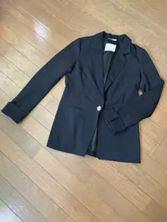 ジャケット　ブラック　ビジュー　光沢　カッコいい　プレートのサムネイル