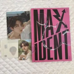 straykids maxident ハン トレカ ステッカー アルバム
