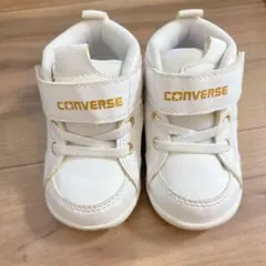 CONVERSE ベビーシューズ ホワイト 5 (12.0)