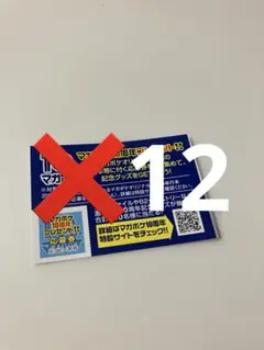 応募券 12枚 マガポケ10周年プレゼントキャンペーン