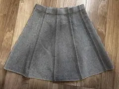 ZARA BASIC グレー フレアスカート