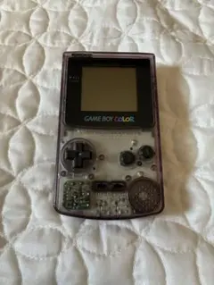 ゲームボーイカラー クリアパープル