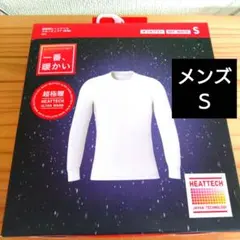 UNIQLO　超極暖ヒートテッククルーネックT　オフホワイト　S