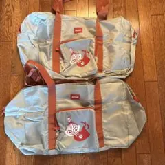 リンネル　2022年7月号付録　　　リトルミィボストンバッグ２個セット